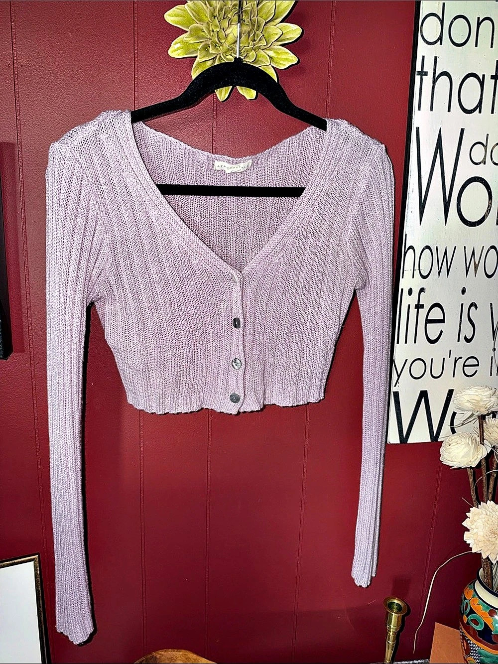 Aeropostale Cropped Cardigan